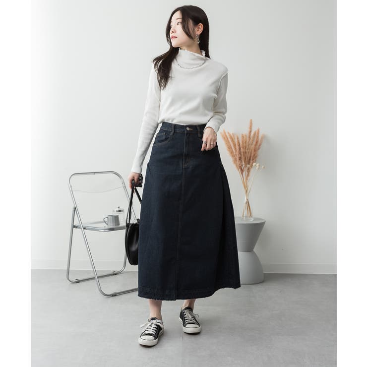 サイドタックデニムスカート | atONE | 詳細画像44 
