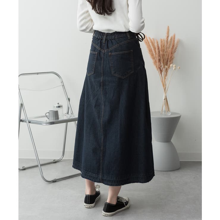 サイドタックデニムスカート | atONE | 詳細画像58 