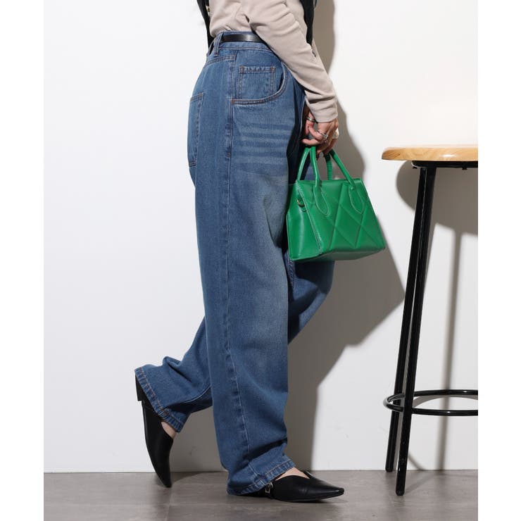 デニムカーヴィーパンツ | atONE | 詳細画像10 