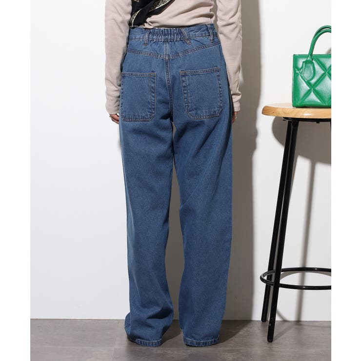 デニムカーヴィーパンツ | atONE | 詳細画像19 