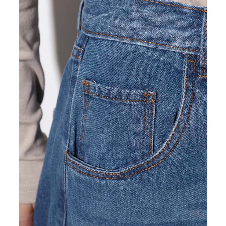 デニムカーヴィーパンツ | atONE | 詳細画像24 