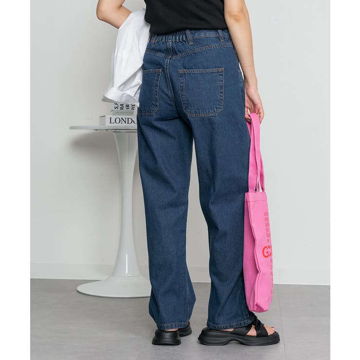 デニムカーヴィーパンツ | atONE | 詳細画像39 