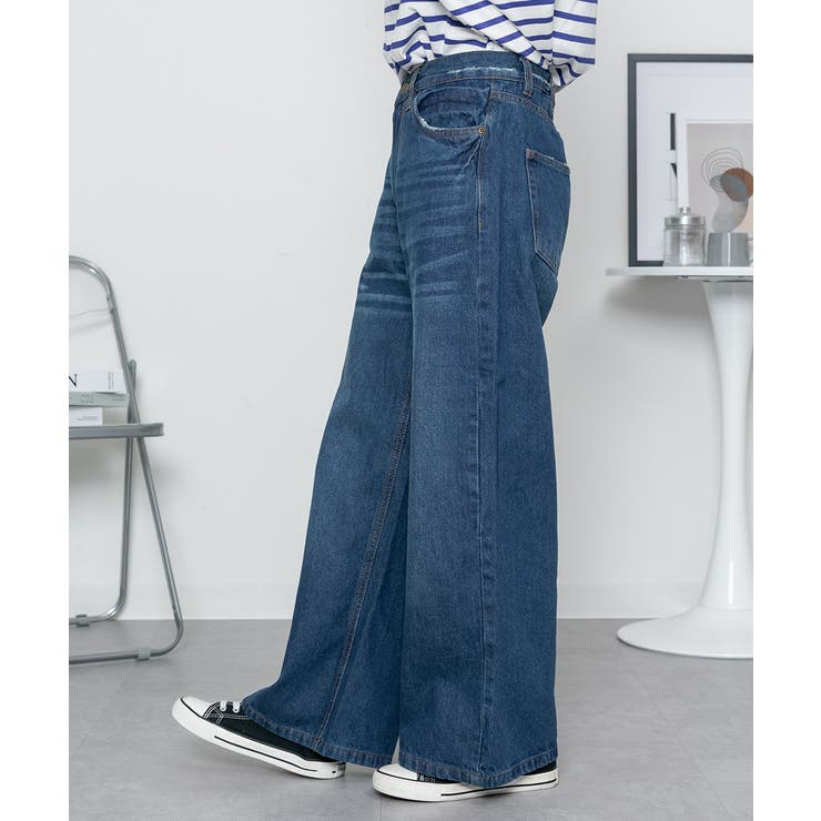 ヴィンテージ加工デニムパンツ | atONE | 詳細画像11 