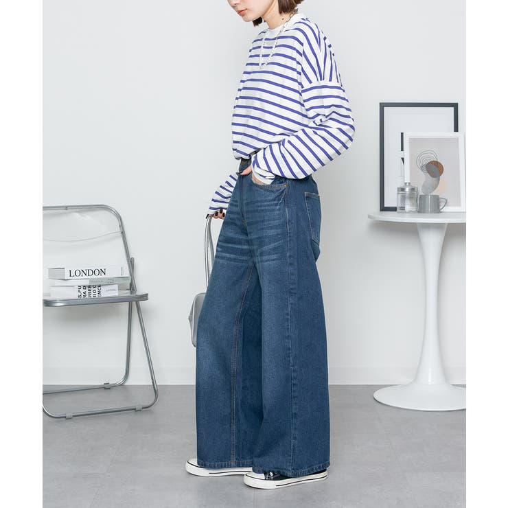 ヴィンテージ加工デニムパンツ | atONE | 詳細画像14 