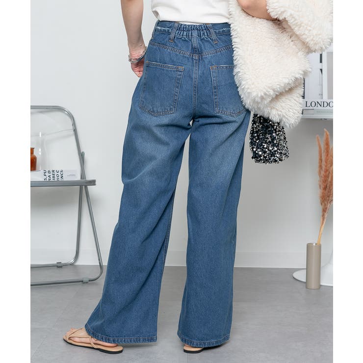 ヴィンテージ加工デニムパンツ | atONE | 詳細画像5 