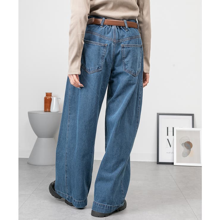 ルーズワイドパンツ | atONE | 詳細画像9 