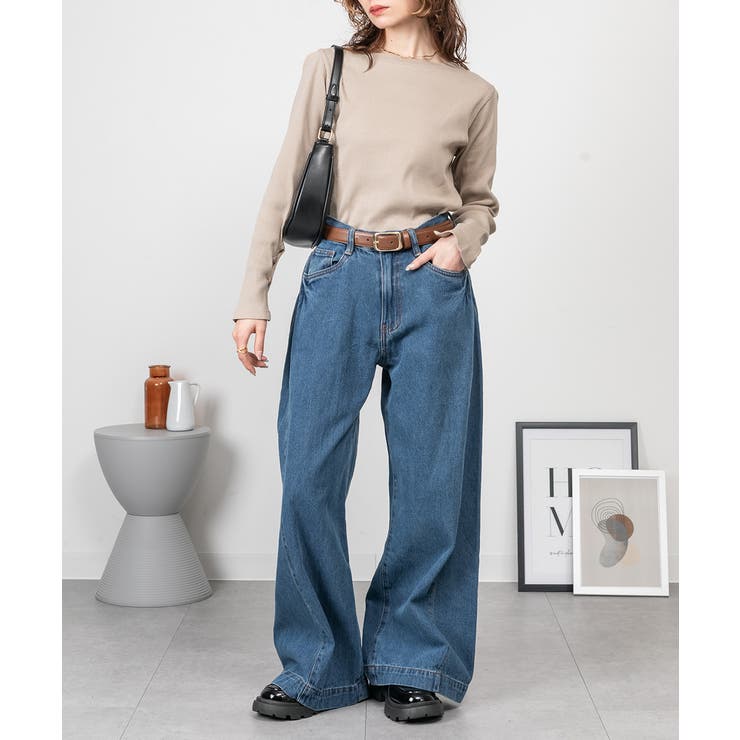 ルーズワイドパンツ | atONE | 詳細画像10 