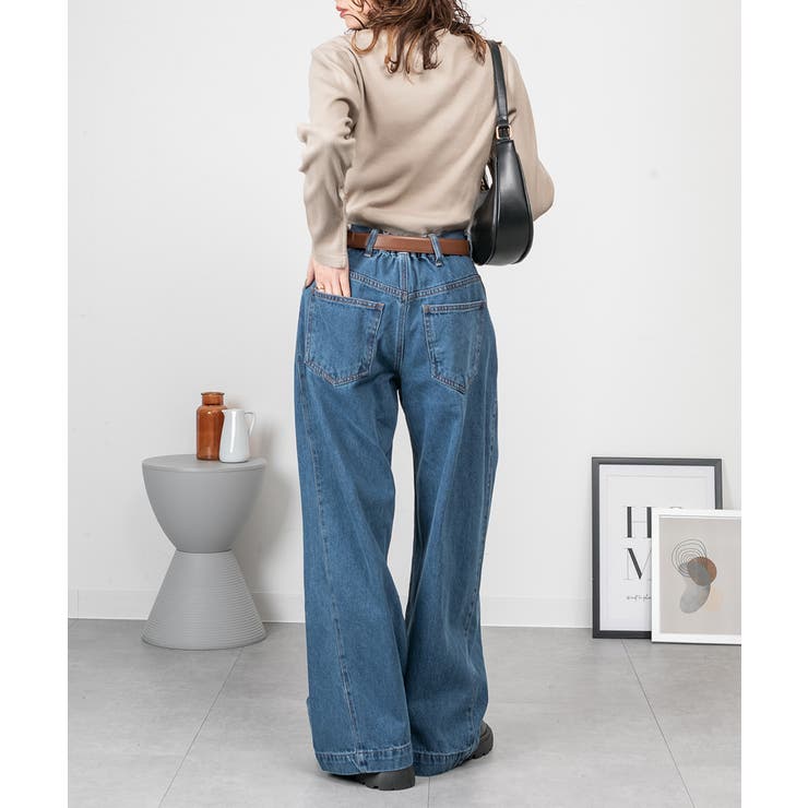 ルーズワイドパンツ | atONE | 詳細画像12 