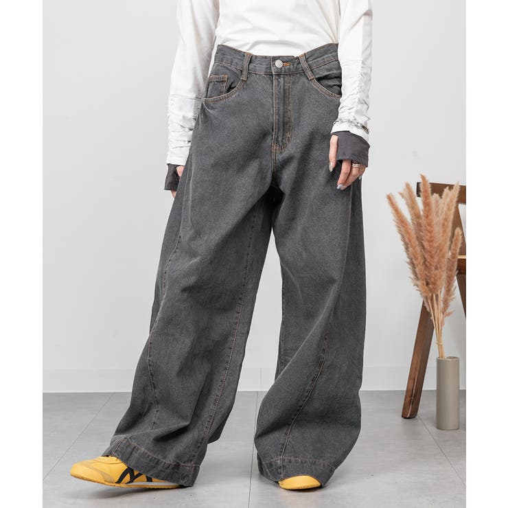 ルーズワイドパンツ | atONE | 詳細画像14 