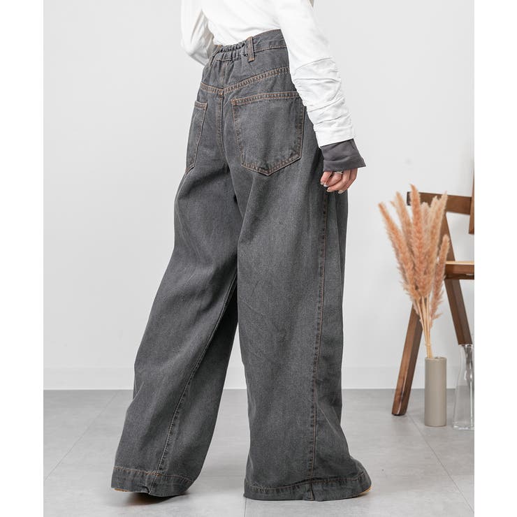 ルーズワイドパンツ | atONE | 詳細画像16 