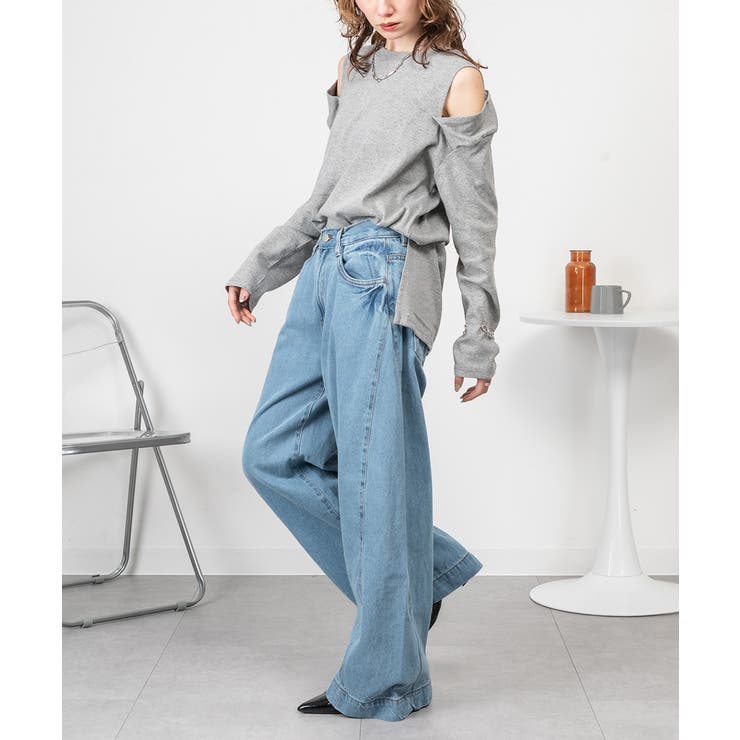 ルーズワイドパンツ | atONE | 詳細画像25 