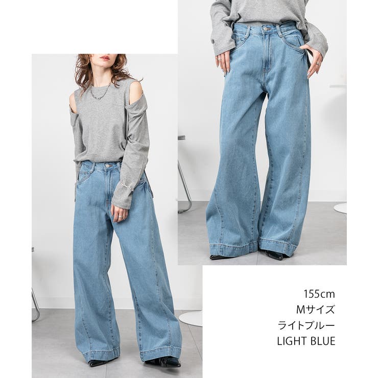 ルーズワイドパンツ | atONE | 詳細画像3 