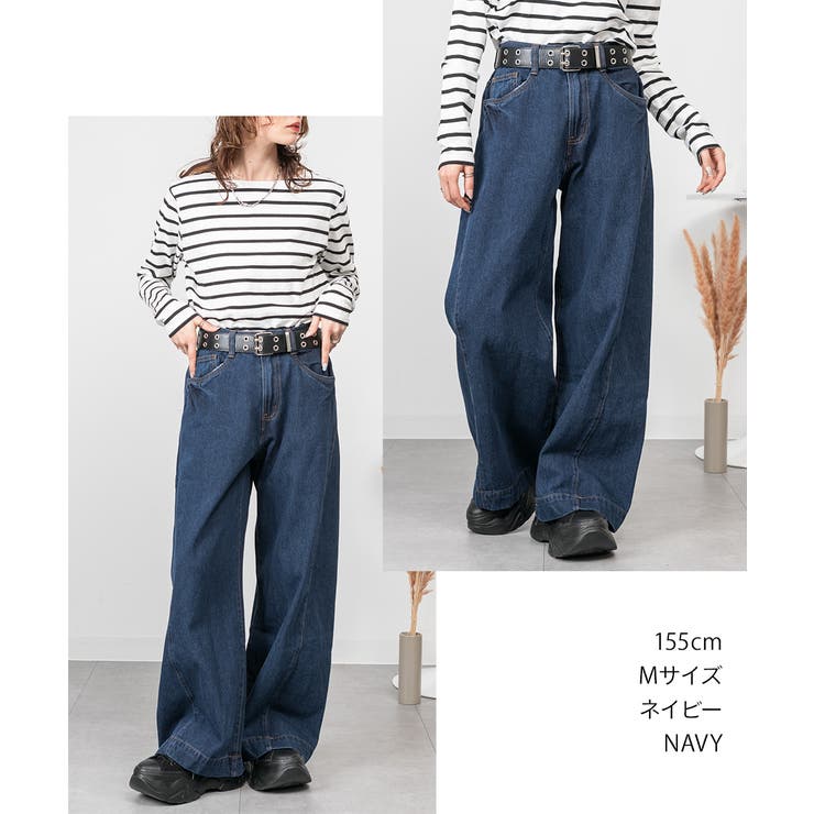 ルーズワイドパンツ | atONE | 詳細画像4 