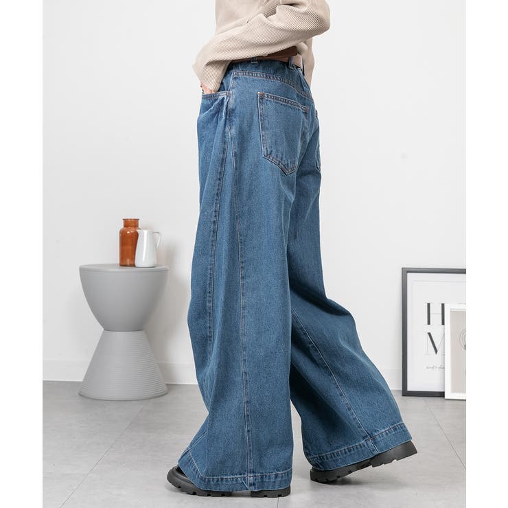 ルーズワイドパンツ | atONE | 詳細画像8 