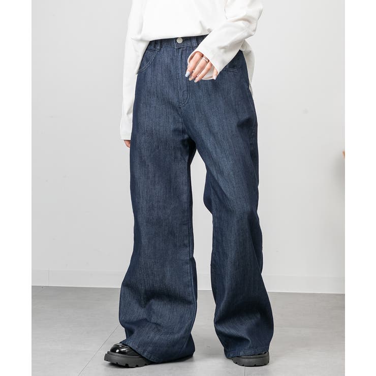 ドレープワイドフレアパンツ | atONE | 詳細画像11 