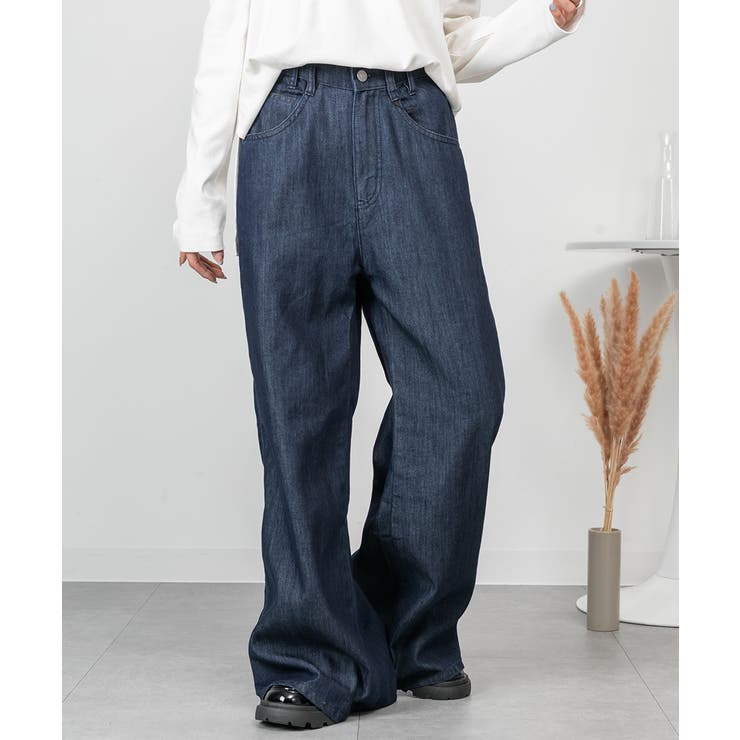 ドレープワイドフレアパンツ | atONE | 詳細画像12 