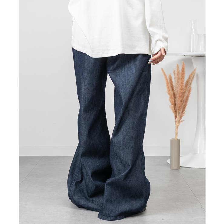 ドレープワイドフレアパンツ | atONE | 詳細画像14 