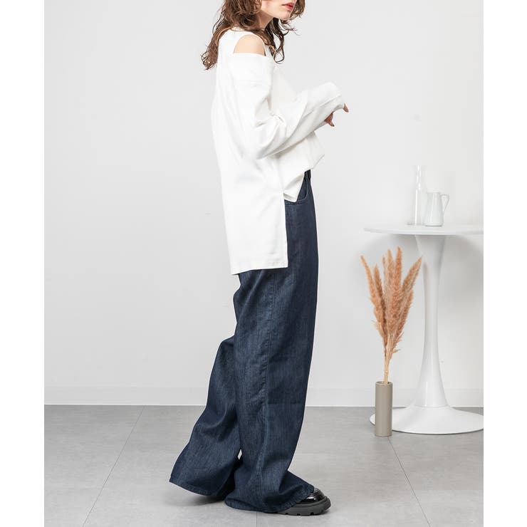 ドレープワイドフレアパンツ | atONE | 詳細画像16 