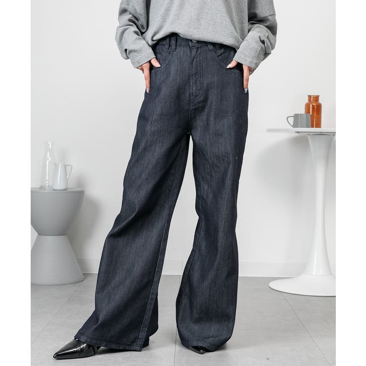 ドレープワイドフレアパンツ | atONE | 詳細画像19 