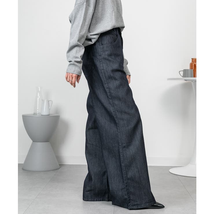 ドレープワイドフレアパンツ | atONE | 詳細画像20 