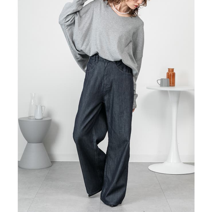 ドレープワイドフレアパンツ | atONE | 詳細画像22 