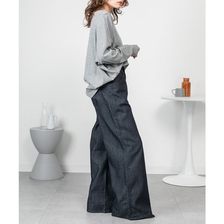 ドレープワイドフレアパンツ | atONE | 詳細画像23 