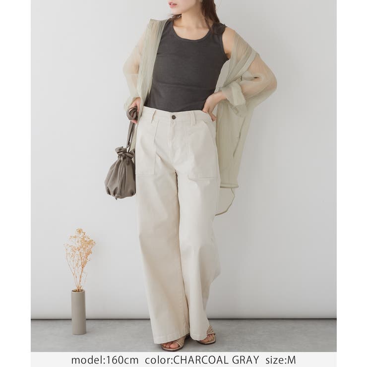 コットンフライスタンクトップ | atONE | 詳細画像11 