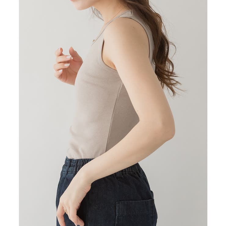 コットンフライスタンクトップ | atONE | 詳細画像14 