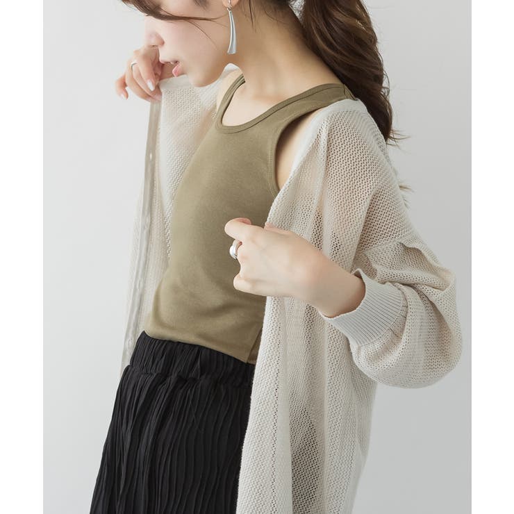 コットンフライスタンクトップ | atONE | 詳細画像19 