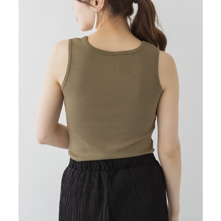 コットンフライスタンクトップ | atONE | 詳細画像20 