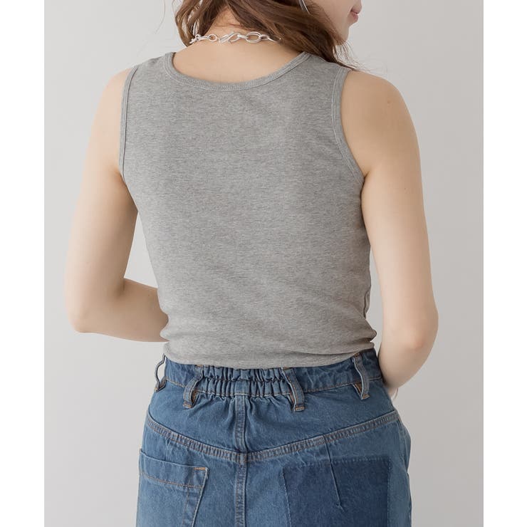 コットンフライスタンクトップ | atONE | 詳細画像25 