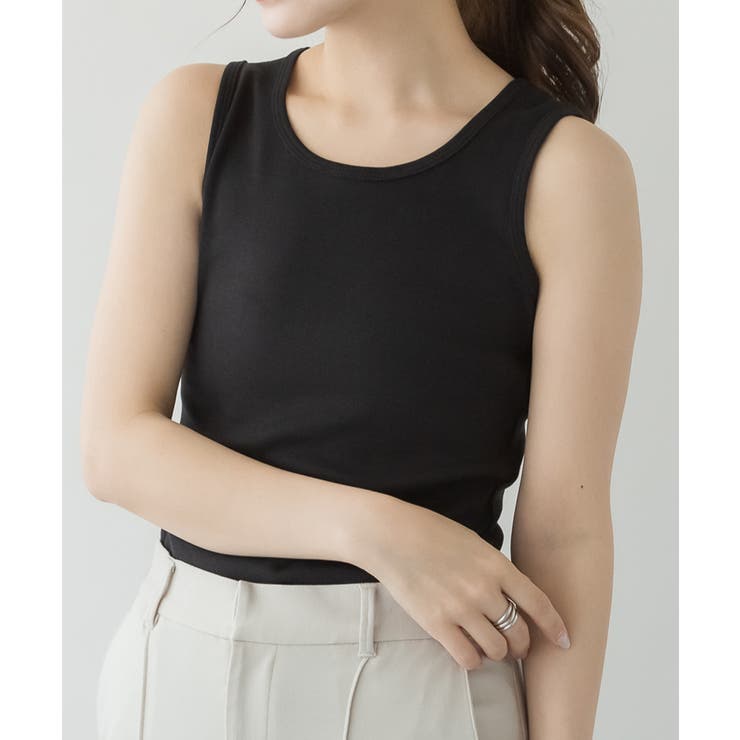 コットンフライスタンクトップ | atONE | 詳細画像4 