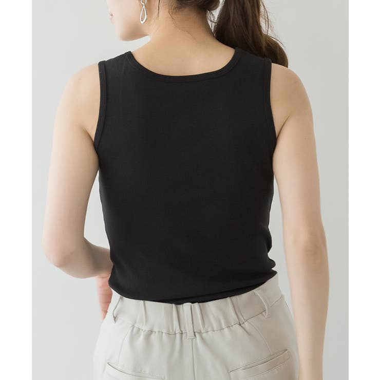 コットンフライスタンクトップ | atONE | 詳細画像5 