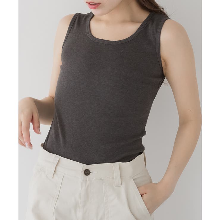 コットンフライスタンクトップ | atONE | 詳細画像8 