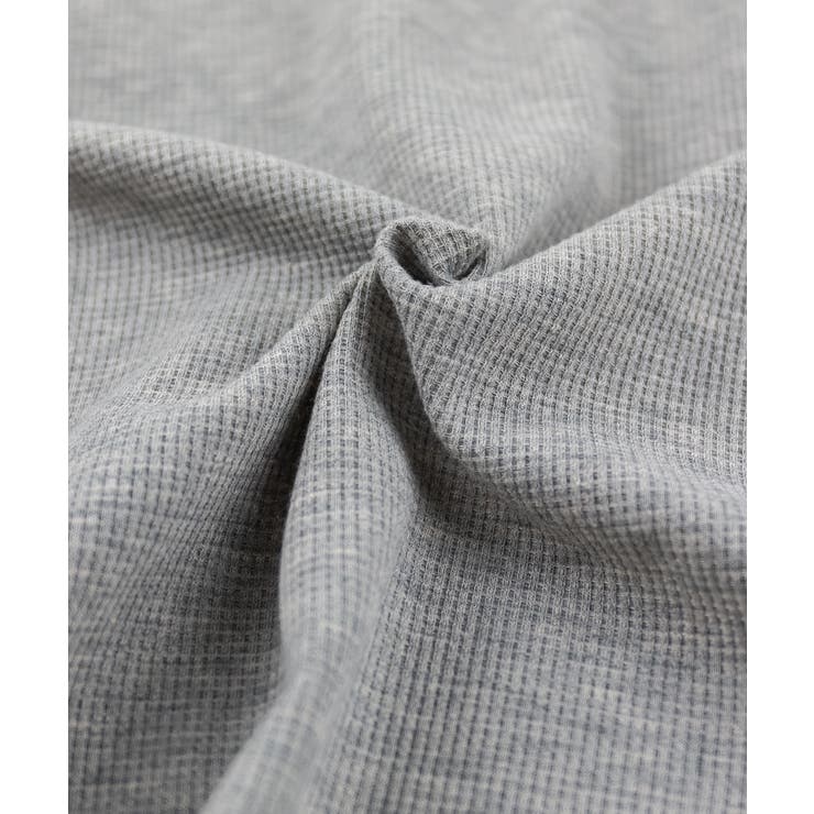 ワッフルVネック長袖Tシャツ ロングスリーブカットソー ロンt | atONE | 詳細画像52 