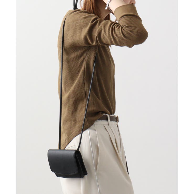 ワッフルVネック長袖Tシャツ ロングスリーブカットソー ロンt | atONE | 詳細画像73 