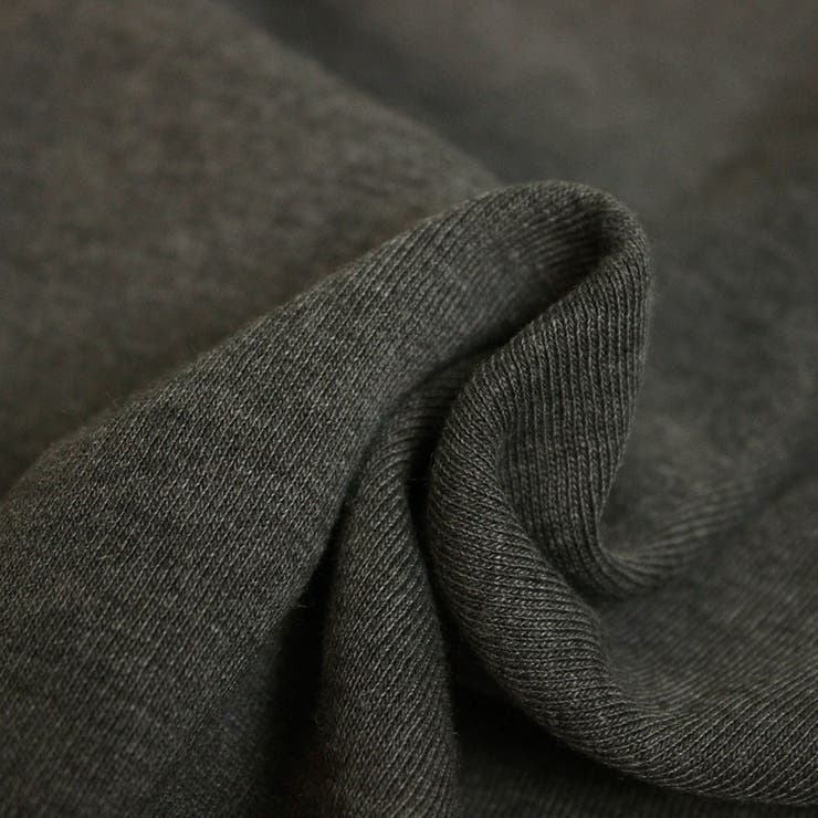 Vネック8分袖コットンフライスTシャツ 半端袖 カットソー | atONE | 詳細画像14 