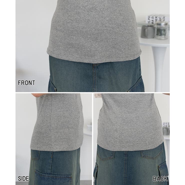 コットンフライス5分袖Tシャツ | atONE | 詳細画像45 