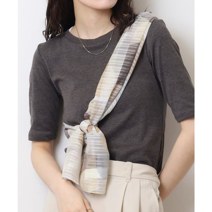 コットンフライス5分袖Tシャツ | atONE | 詳細画像49 