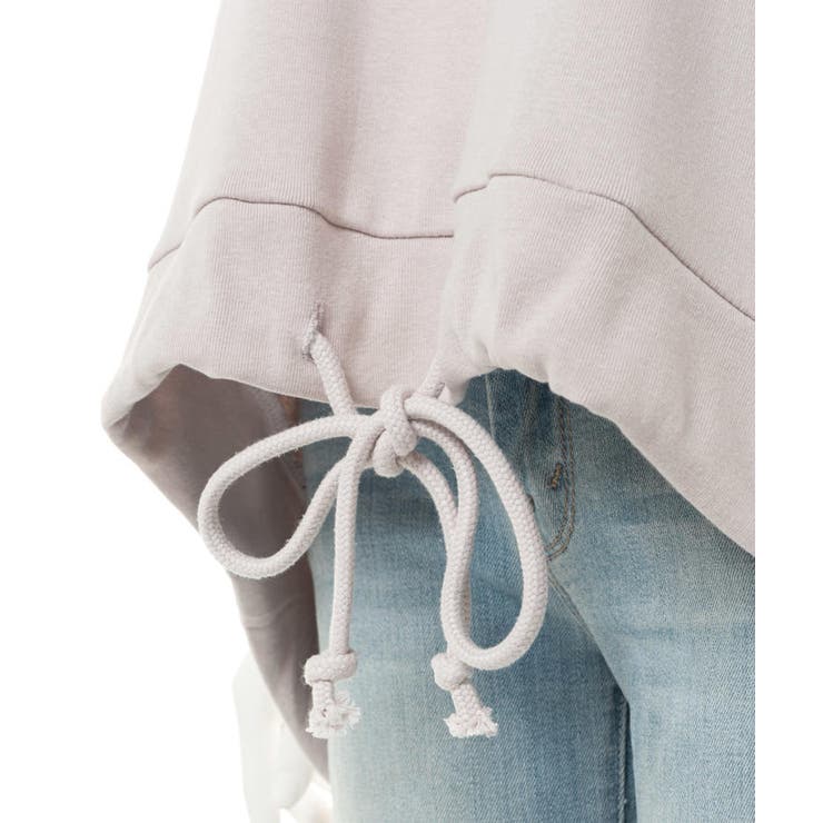 コットンフライスヘムローブ入りカットソー | atONE | 詳細画像11 