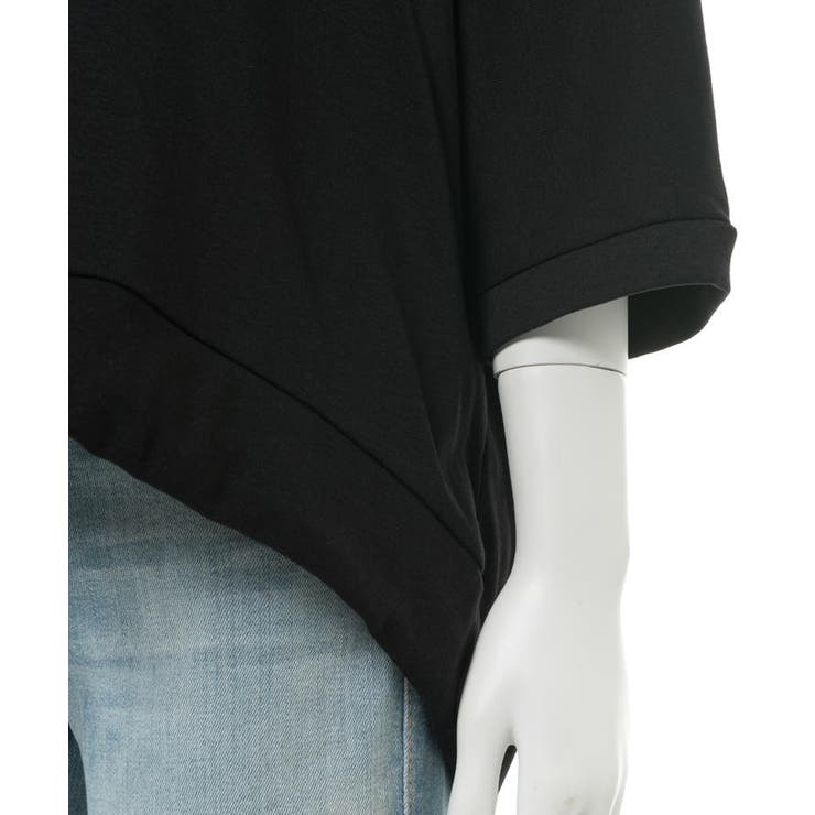 コットンフライスヘムローブ入りカットソー | atONE | 詳細画像15 