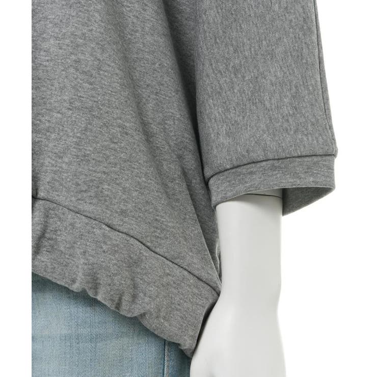 コットンフライスヘムローブ入りカットソー | atONE | 詳細画像20 