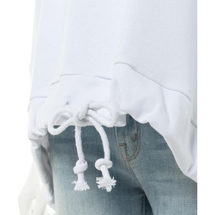 コットンフライスヘムローブ入りカットソー | atONE | 詳細画像26 