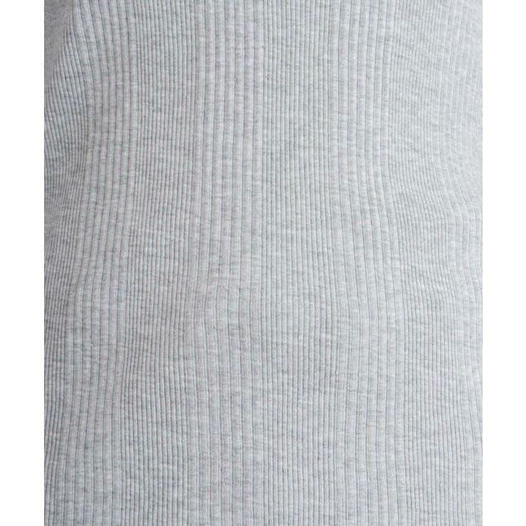 ランダムリブヘンリーネックロングTシャツ | atONE | 詳細画像47 