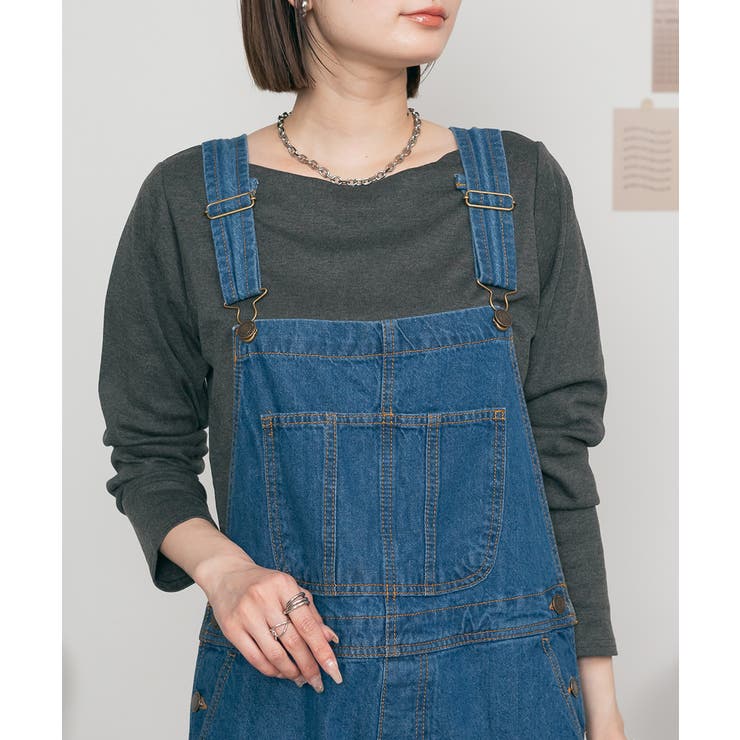 無地ロング Tシャツ ロンT | atONE | 詳細画像22 