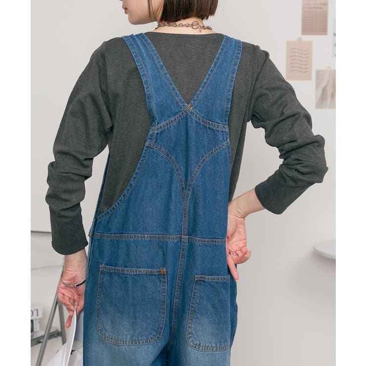 無地ロング Tシャツ ロンT | atONE | 詳細画像25 