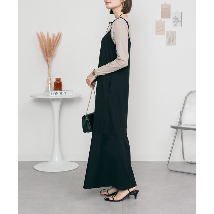 無地ロング Tシャツ ロンT | atONE | 詳細画像48 