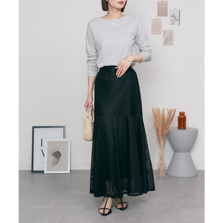 無地ロング Tシャツ ロンT | atONE | 詳細画像54 