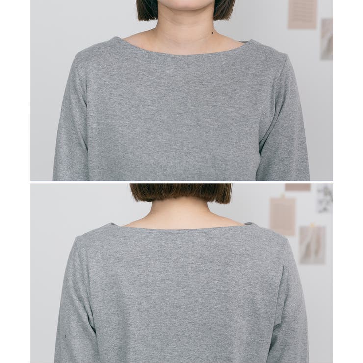 無地ロング Tシャツ ロンT | atONE | 詳細画像76 