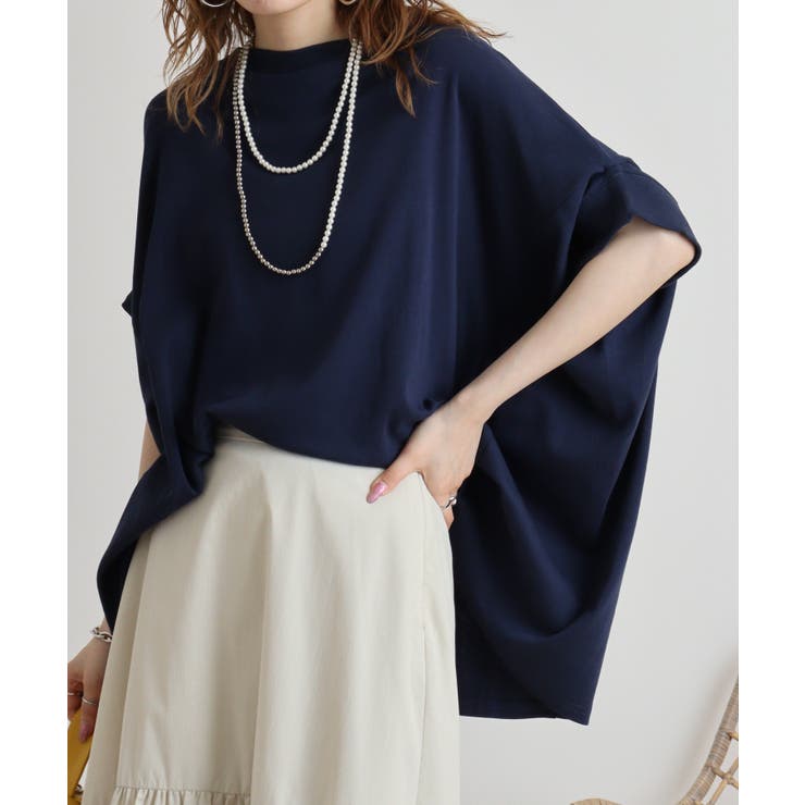 変形ドルマンカットソー レディースファッション通販 変形ドルマンワイドカットソー | atONE | 詳細画像15 